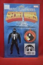 SECRET WARS #1 | PREMIERE ISSUE | JTC VENOM ACTION FIGURE VARIANT