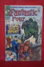 FANTASTIC FOUR #58 | ICONIC KIRBY DOCTOR DOOM COVER | *ATTACHED - COMPLETE - SEE PICS*