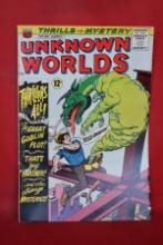 UNKNOWN WORLDS #46 | THE GREAT GOBLIN PLOT - CHIC STONE - 1966 | *ATTACHED - COUPLE ISSUES*