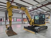 2018 Caterpillar 308E2 CR Mini Hydraulic Excavator