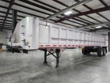 2009 Clement 38 Foot T/A Frameless End Dump Trailer