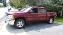 2013 Maroon Chevy Silverado Z71 4x4