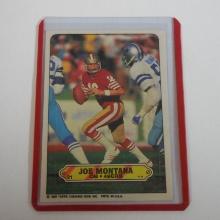 1983 TOPPS FOOTBALL STICKERS JOE MONTANA 49ERS