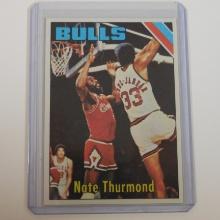 1975-76 TOPPS #85 NATE THURMOND CHICAGO BULLS