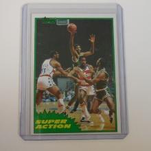 1981-82 TOPPS #108 ROBERT PARISH BOSTON CELTICS SUPER ACTION