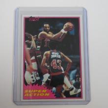 1981-82 TOPPS #109 BOB LANIER MILWAUKEE BUCKS SUPER ACTION