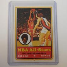 1973-74 TOPPS #60 BOB LOVE NBA ALL STAR CHICAGO BULLS