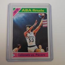 1975-76 TOPPS #310 1974-75 ABA FINALS KENTUCKY COLONELS INDIANA PACERS