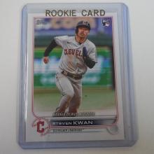 2022 TOPPS UPDATE STEVEN KWAN ROOKIE CARD GUARDIANS