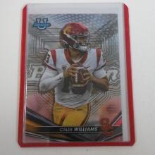 2022-23 BOWMAN CHROME UNIVERSITY CALEB WILLIAMS COLLEGE ROOKIE CARD USC