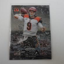 2021 PANINI PRIZM JOE BURROW PRIZM BREAK INSERT CARD  BENGALS