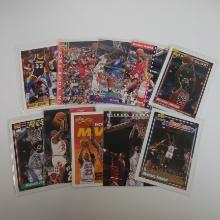 AWESOME MICHAEL JORDAN BASKETBALL 10 CARD LOT UD TOPPS SKYBOX