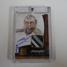 2010-11 UPPER DECK THE CUP ANDERS LINDBACK ROOKIE PATCH AUTOGRAPH #D 07/39 RARE