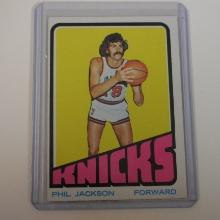 1972-73 TOPPS #32 PHIL JACKSON ROOKIE CARD HOF NEW YORK KNICKS