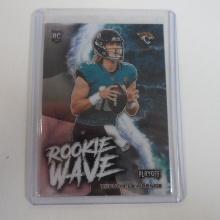 2021 PANINI PLAYOFF TREVOR LAWRENCE ROOKIE WAVE ROOKIE CARD