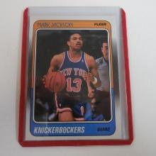 1988-89 FLEER BASKETBALL MARK JACKSON ROOKIE CARD KNICKS