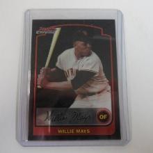 2003 BOWMAN CHROME WILLIE MAYS SAN FRANCISCO GIANTS