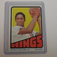 1972-73 TOPPS BASKETBALL #115 NATE ARCHIBALD KANSAS CITY OMAHA KINGS