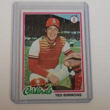 1978 TOPPS #380 TED SIMMONS CARDINALS