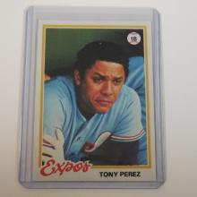 1978 TOPPS #15 TONY PEREZ MONTREAL EXPOS