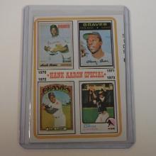 1974 TOPPS BASEBALL #6 HANK AARON SPECIAL 1970 1971 1972 1973