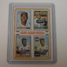 1974 TOPPS BASEBALL #5 HANK AARON SPECIAL 1966 1967 1968 1969