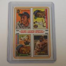 1974 TOPPS BASEBALL #2 HANK AARON SPECIAL 1954 1955 1956 1957