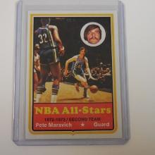 1973-74 TOPPS #130 PETE MARAVICH NBA ALL STAR UTAH JAZZ