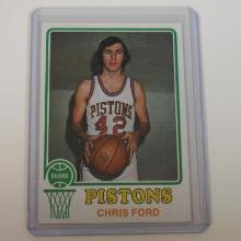 1973-74 TOPPS #79 CHRIS FORD ROOKIE CARD