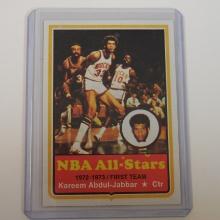 1973-74 TOPPS BASKETBALL #50 KAREEM ABDUL JABBAR ALL STAR VERY NICE SHARP