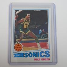 1977-78 TOPPS #99 MIKE GREEN SEATTLE SUPERSONICS