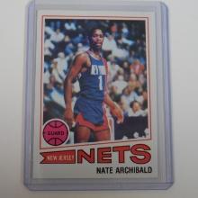 1977-78 TOPPS #127 NATE ARCHIBALD NEW JERSEY NETS