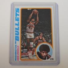 1978-79 TOPPS #7 WES UNSELD WASHINGTON BULLETS