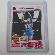 1977-78 TOPPS #132 DARRYL DAWKINS ROOKIE CARD 76ERS