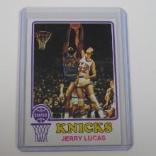 1973-74 TOPPS #125 JERRY LUCAS NEW YORK KNICKS