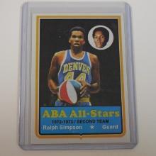 1973-74 TOPPS #190 RALPH SIMPSON ABA ALL STARS DENVER NUGGETS