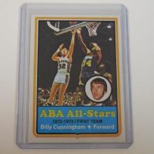 1973-74 TOPPS #200 BILLY CUNNINGHAM ABA ALL STARS CAROLINA COUGARS