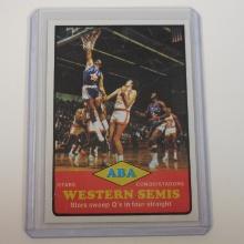 1973-74 TOPPS #203 ABA WESTERN SEMI-FINALS STARS CONQUISTADORS