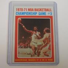 1971-72 TOPPS #135 NBA CHAMPIONSHIP GAME #3 DANDRIDGE