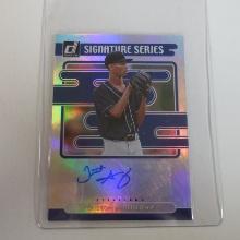 2021 DONRUSS BASEBALL TRISTON MCKENZIE AUTOGRAPH SIGNATURE SERIES INDIANS