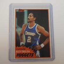 1981-82 TOPPS #68 ALEX ENGLISH DENVER NUGGETS