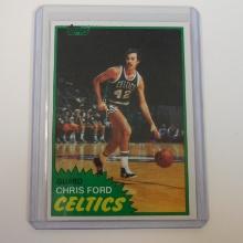 1981-82 TOPPS #73 CHRIS FORD BOSTON CELTICS