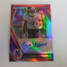 2021 PANINI PRIZM DRAFT GREG NEWSOME AUTOGRAPHED ROOKIE CARD #D 040/199