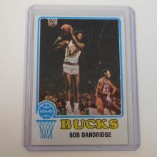 1973-74 TOPPS BASKETBALL #33 BOB DANDRIDGE MILWAUKEE BUCKS