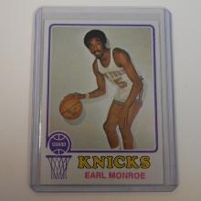 1973-74 TOPPS #142 EARL MONROE NEW YORK KNICKS