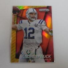 2014 PANINI PRIZM ANDREW LUCK PANINI LOGO PRIZM SP