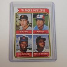 1974 TOPPS BASEBALL #600 BILL MADLOCK ROOKIE CARD VINTAGE