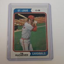 1974 TOPPS #520 TIM MCCARVER SHARP VINTAGE ST LOUIS CARDINALS