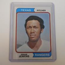 1974 TOPPS #87 FERGIE JENKINS TEXAS RANGERS CLEAN SHARP