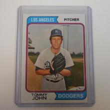 1974 TOPPS #451 TOMMY JOHN LOS ANGELES DODGERS